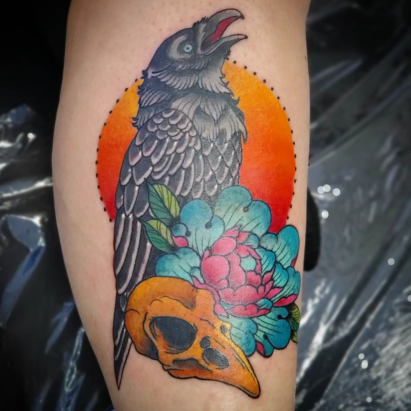 Tattoo by @tattoosbyginger_ — neo_traditional, dotwork