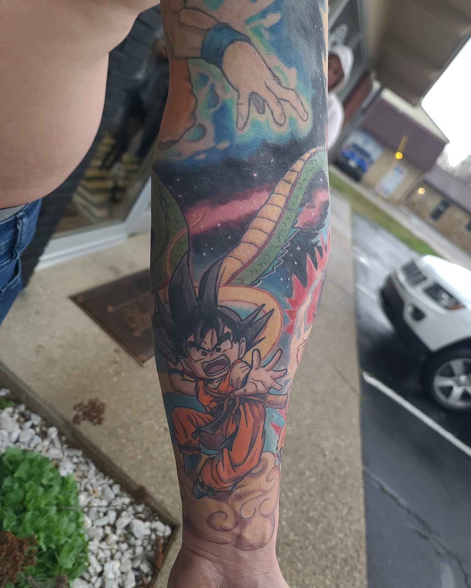 Tattoo by @mitchprestontattoos — anime