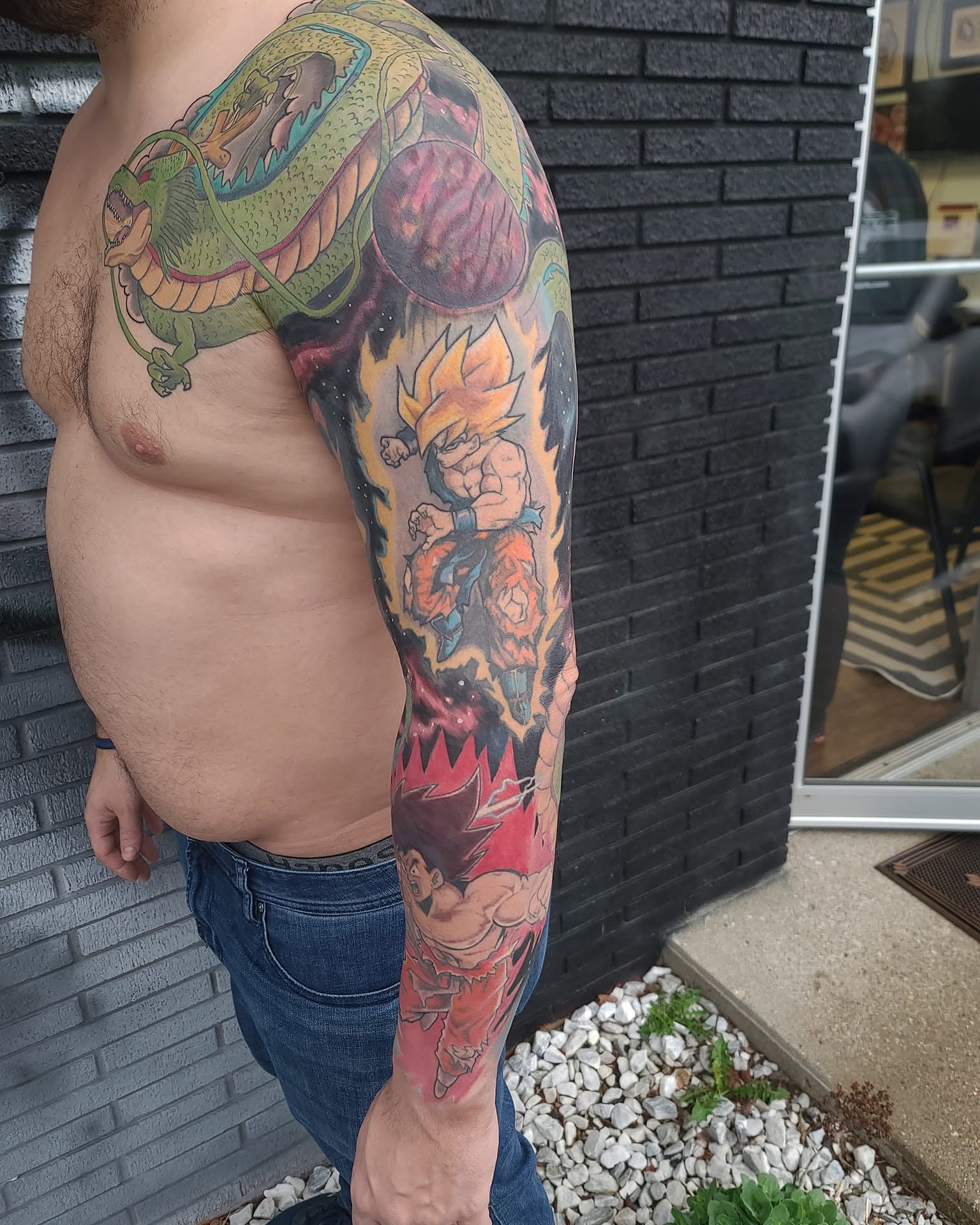 Tattoo by @mitchprestontattoos — anime