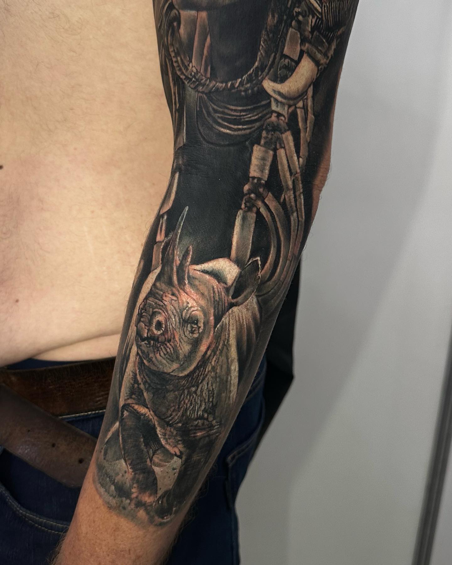 Tattoo by @morenotattoow — realism, dark_realism