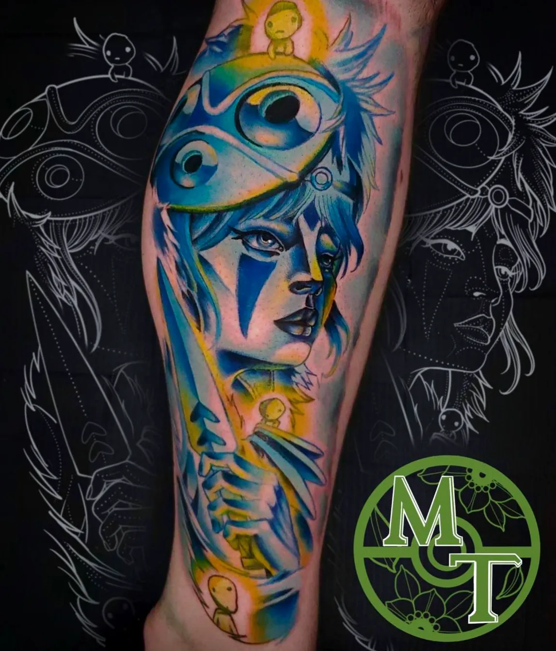 Tattoo by @m.truthtattoos β illustrative, anime