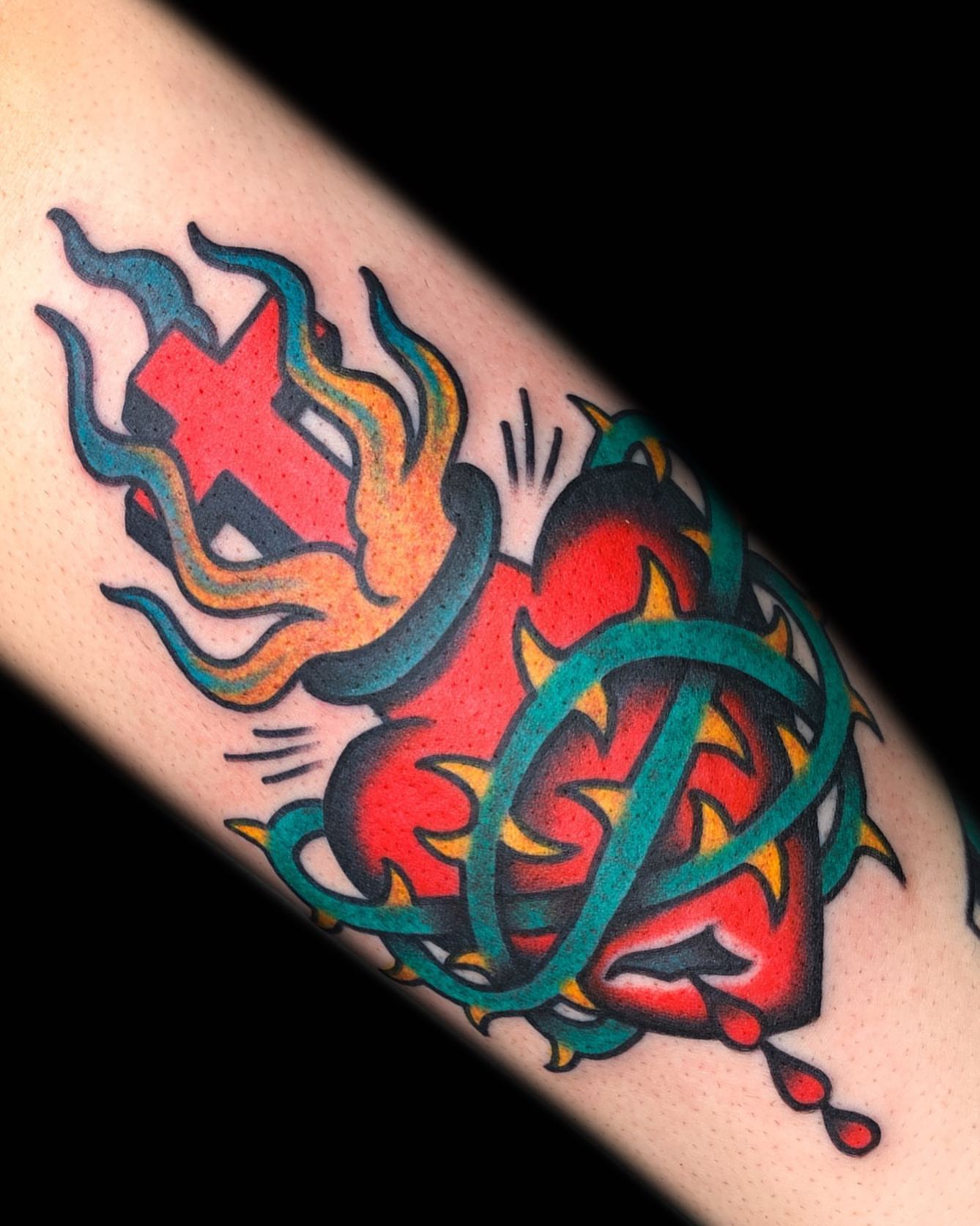 Tattoo by @squid_tattoos — american_traditional