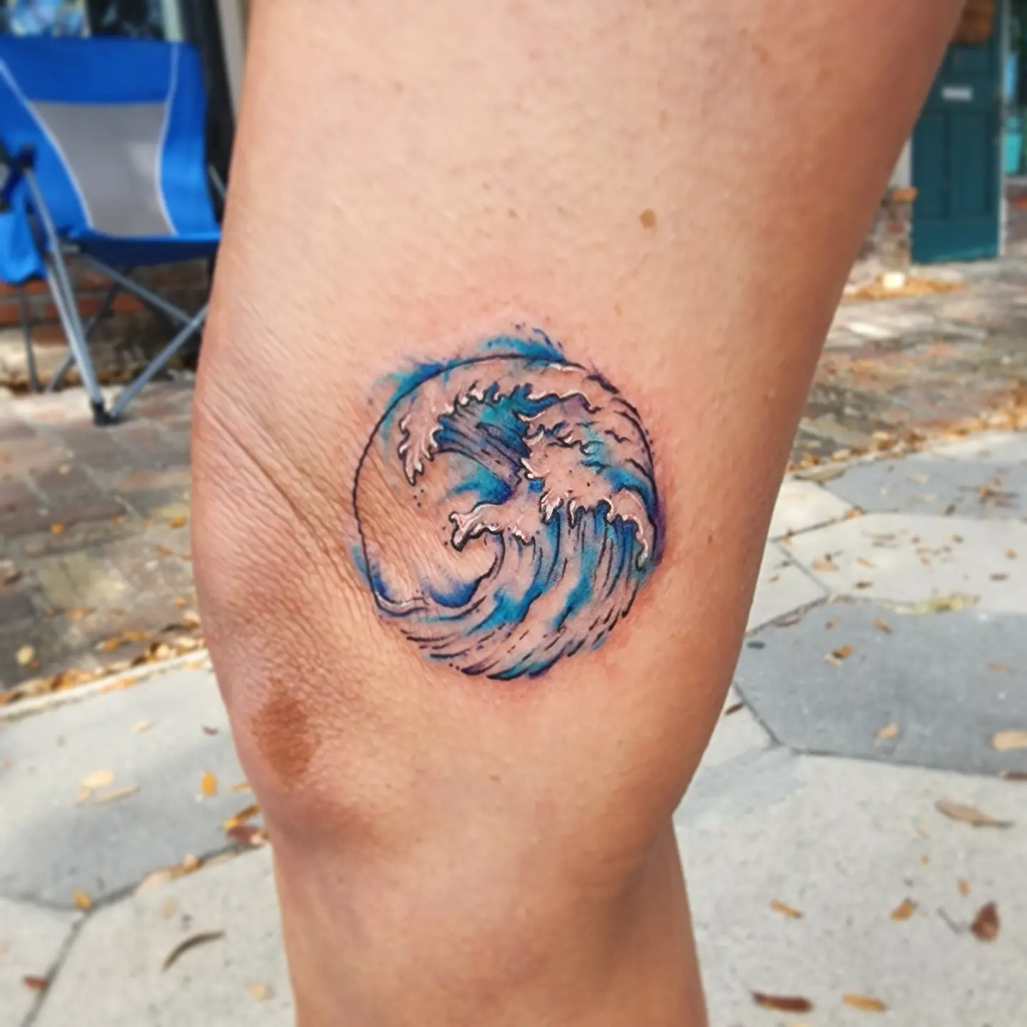Tattoo by @viiduquette — watercolor