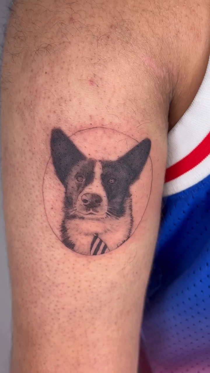 Tattoo by @bigheadtattoo — realism, black_and_grey