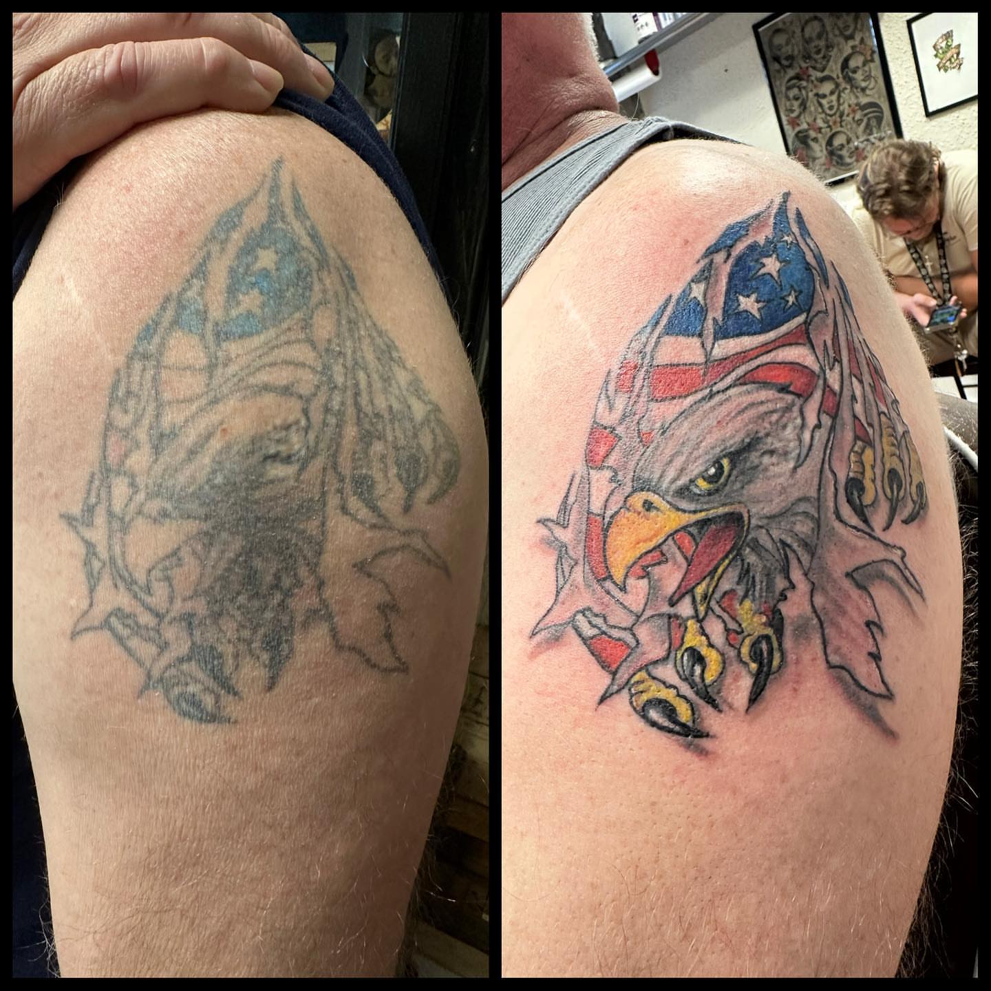 Tattoo by @tattooedwalnut — american_traditional