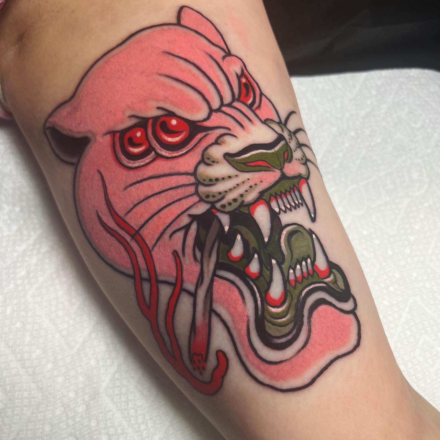 Tattoo by @saralewistattoo — american_traditional