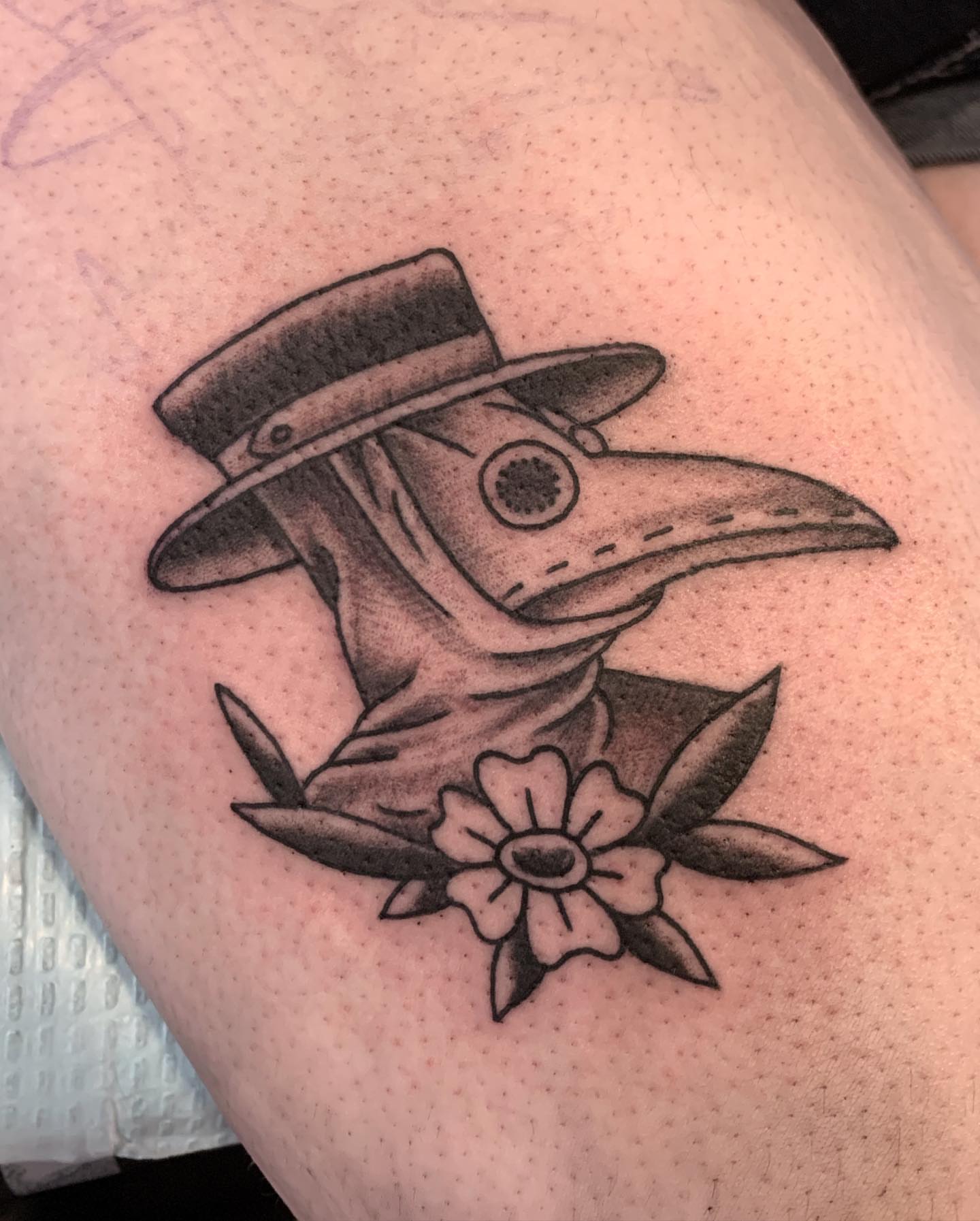 Tattoo by @etbennett_tattoo — black_and_grey