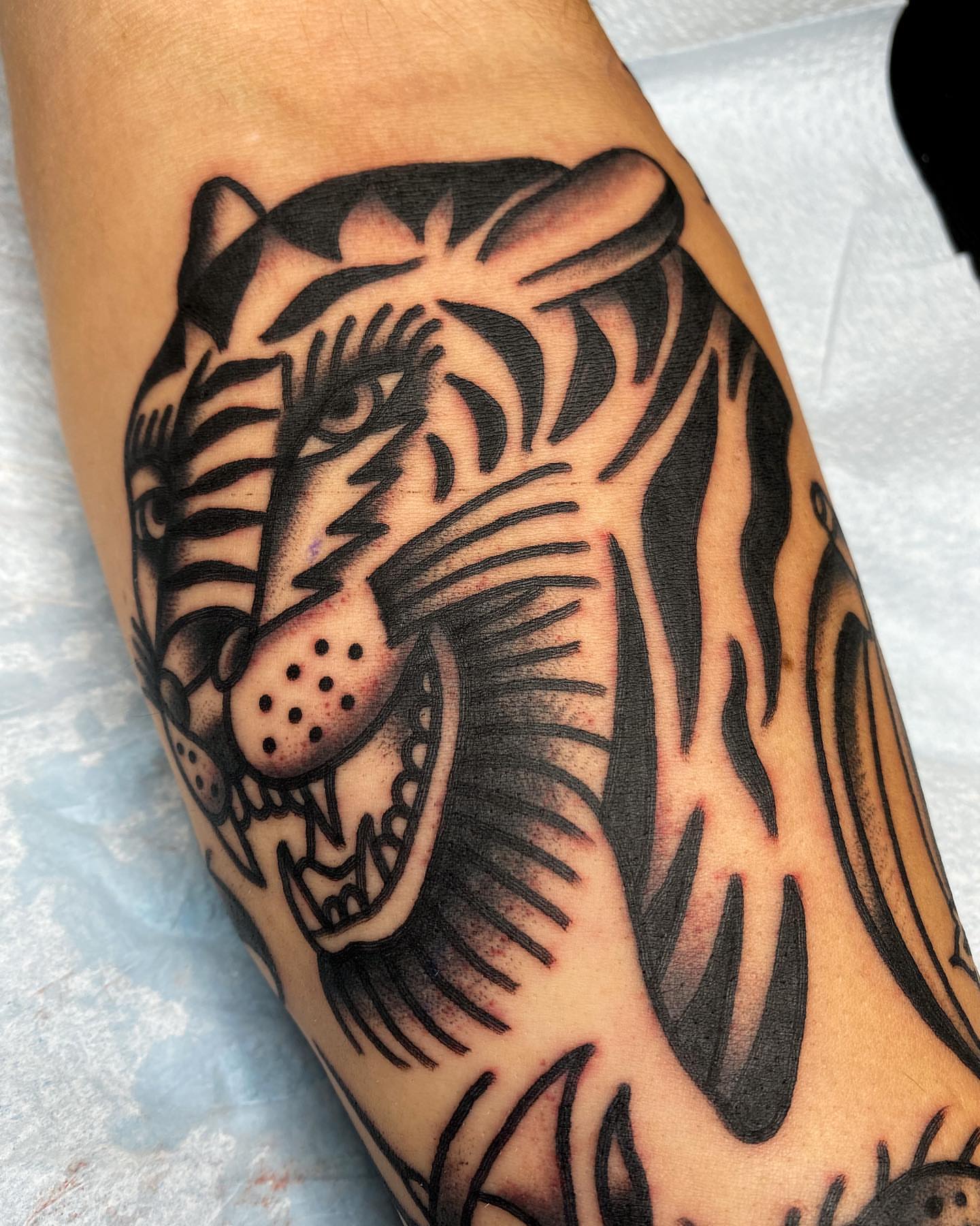 Tattoo by @tattoosbybraddock — black_and_grey