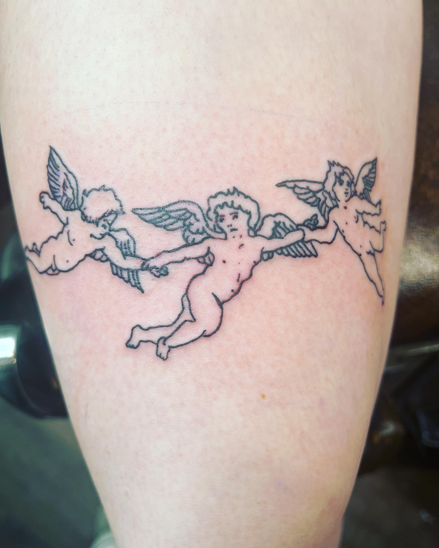 Tattoo by @frankie_sodapop — black_and_grey