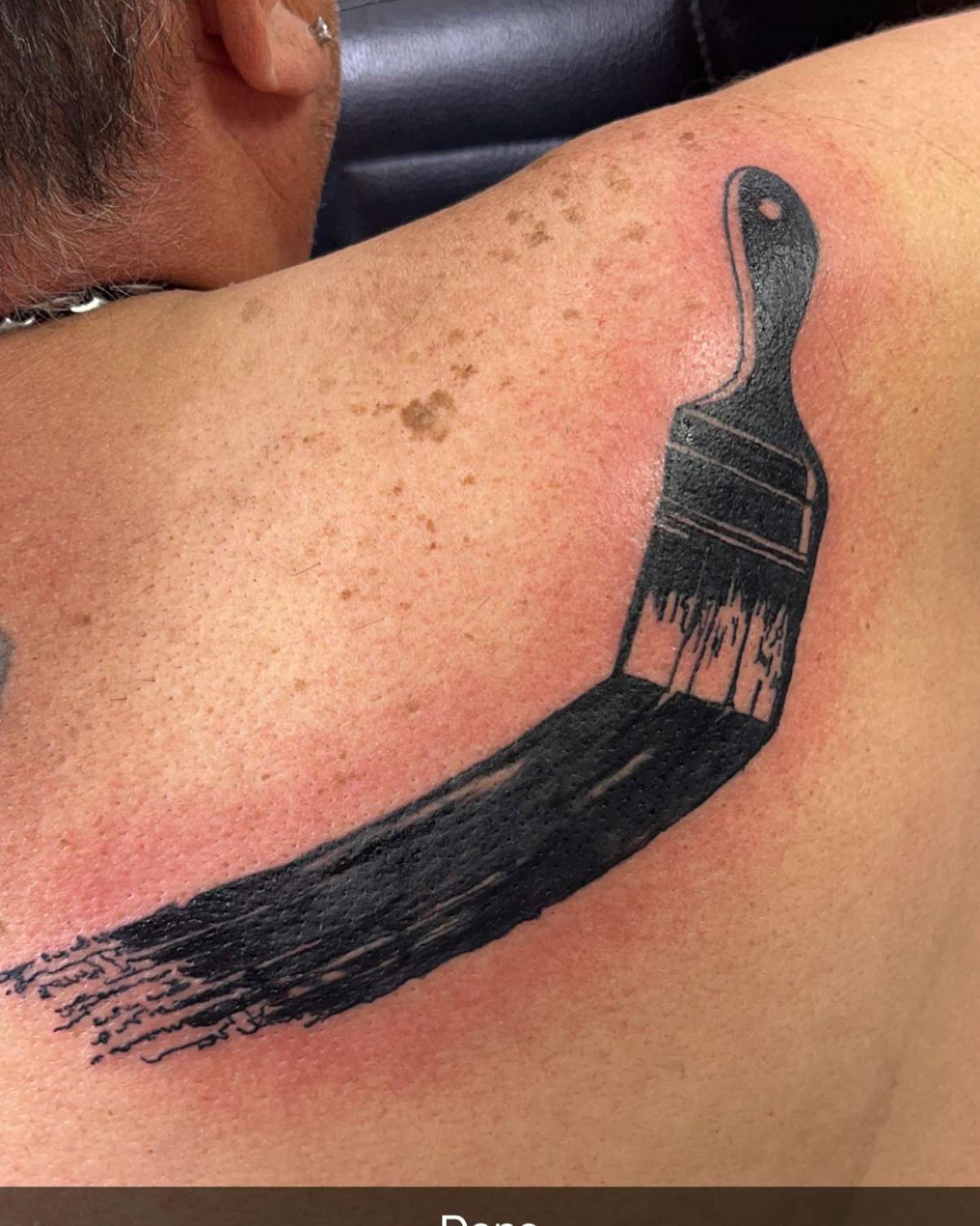 Tattoo by @frankie_sodapop — black_and_grey