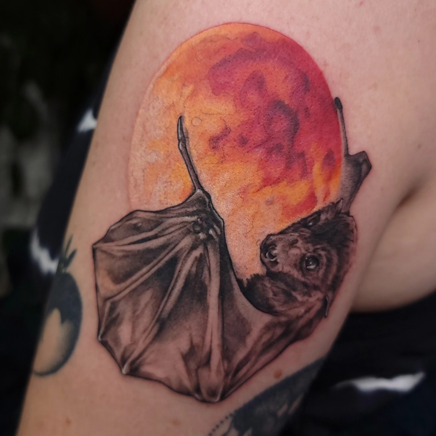 Tattoo by @gargeist — realism, watercolor