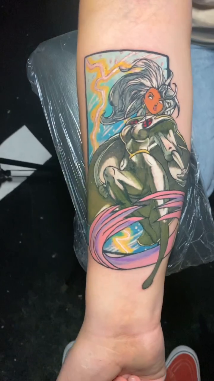 Tattoo by @theunquestionable — anime
