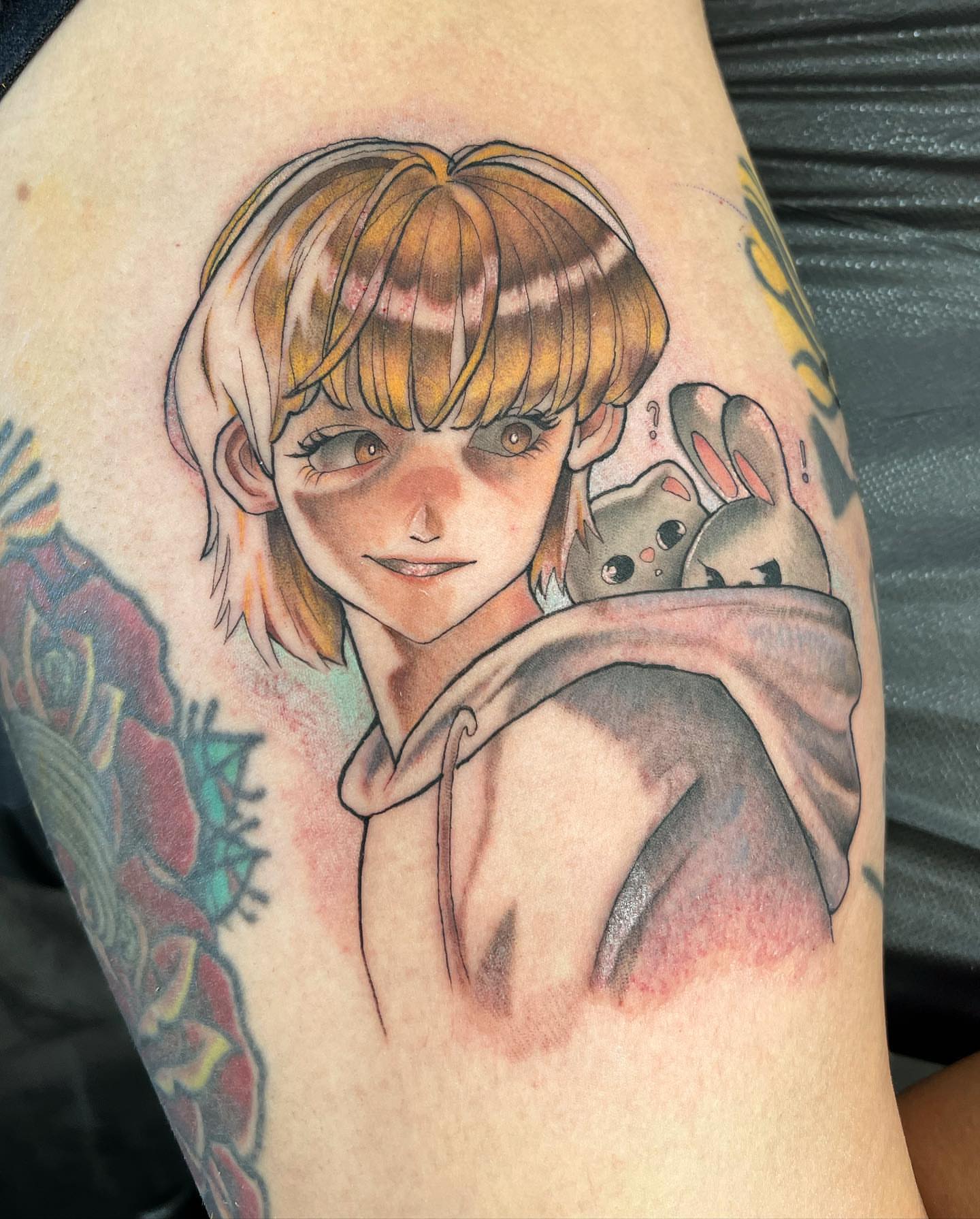 Tattoo by @emilytattoos โ anime