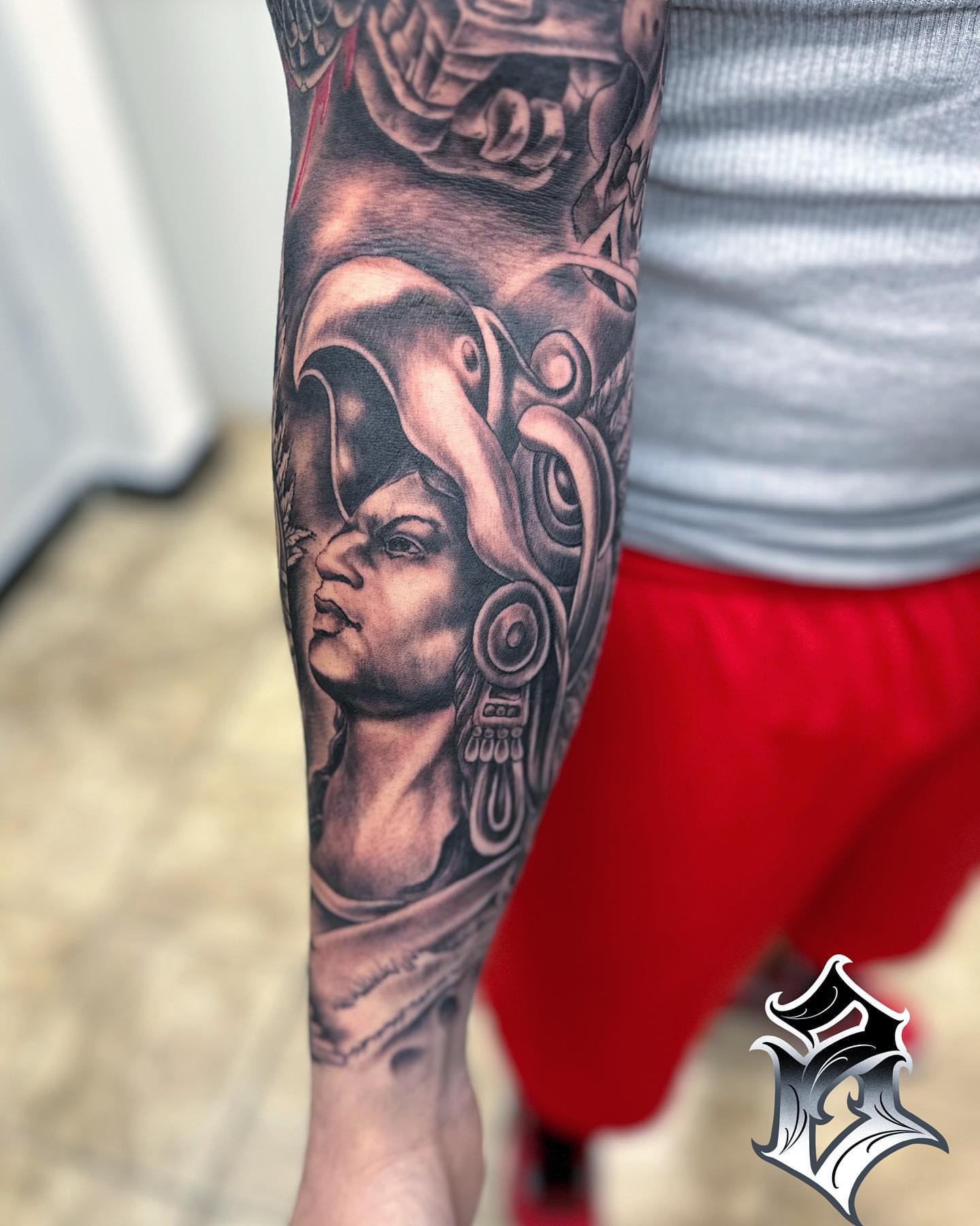 Tattoo by @ziptattoo — black_and_grey, realism