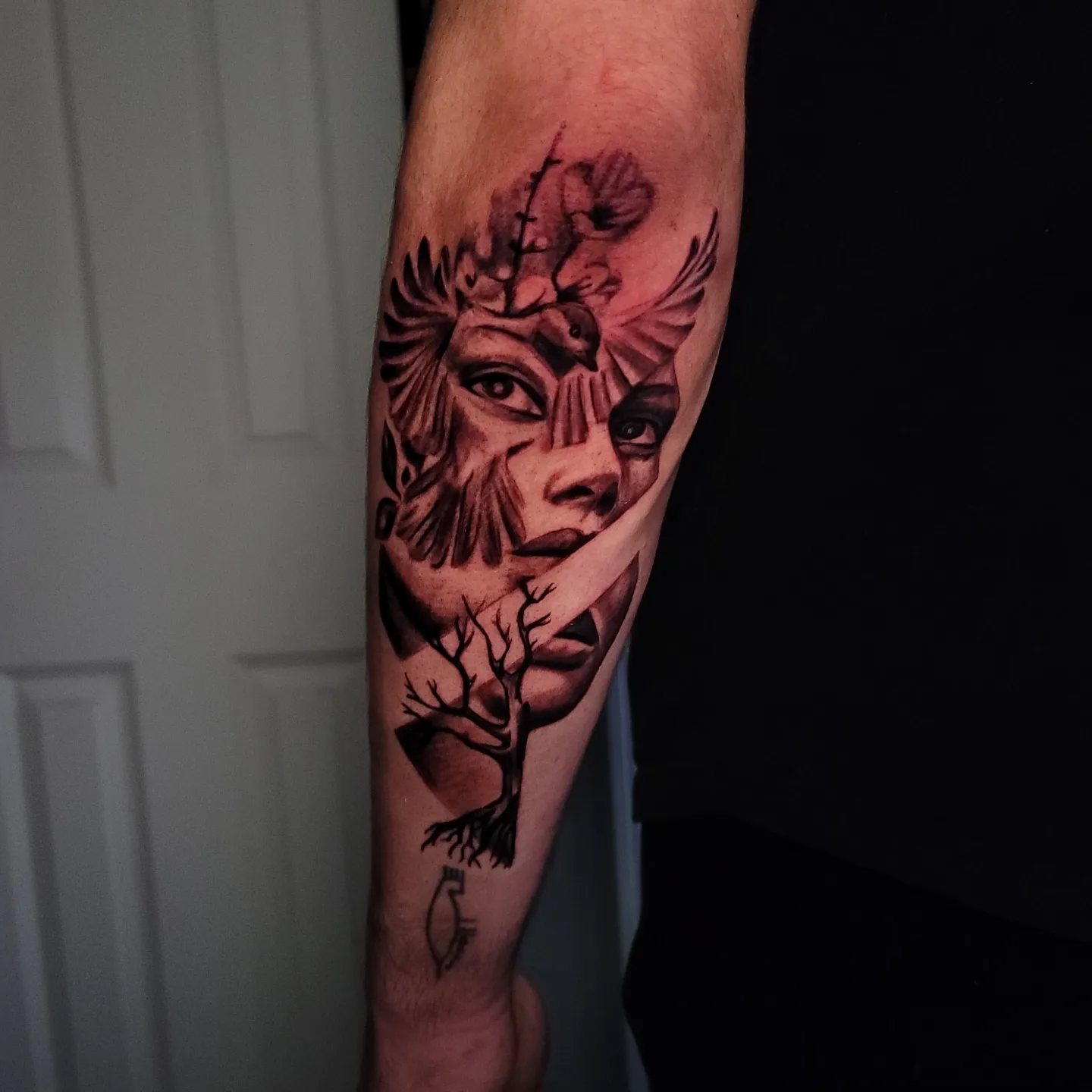 Tattoo by @artbysang — black_and_grey, realism