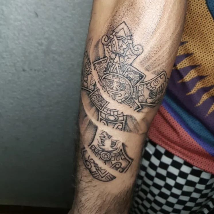 Tattoo by @242_ink — black_and_grey