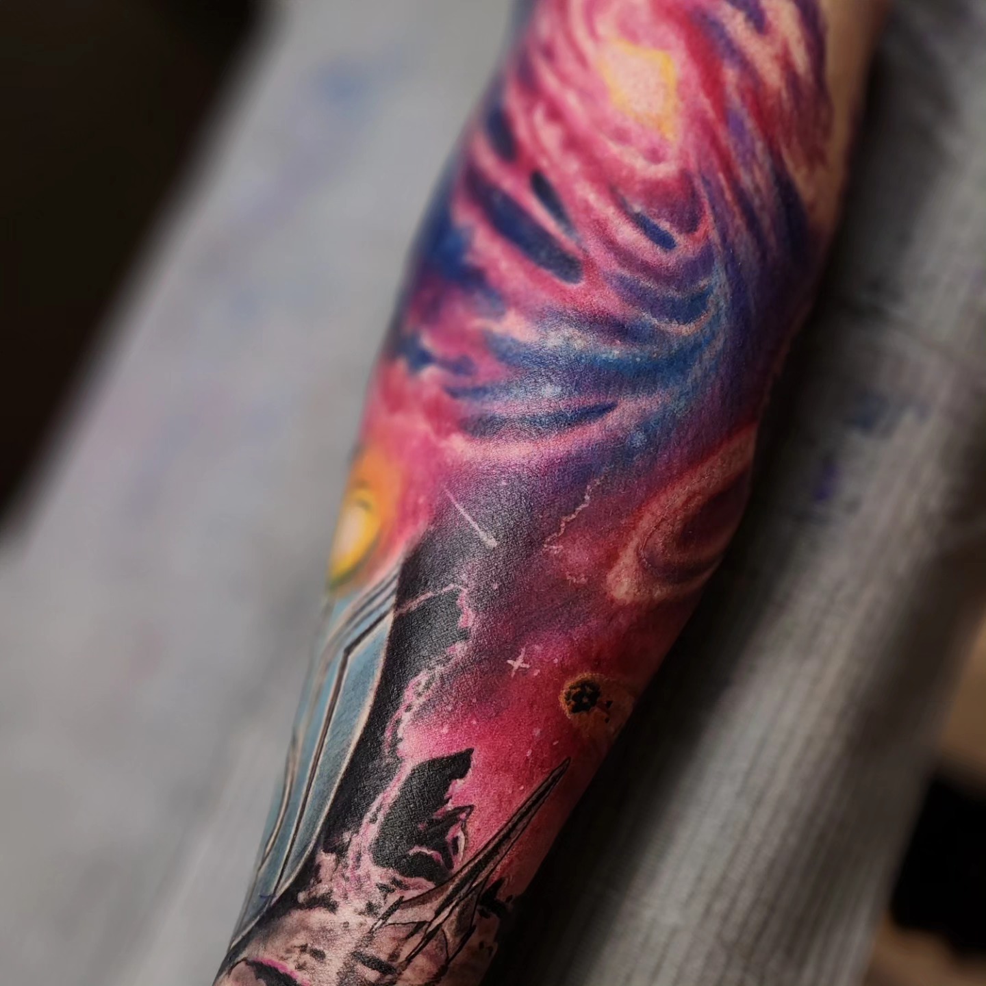 Tattoo by @danieljapaniel — realism, trash_polka