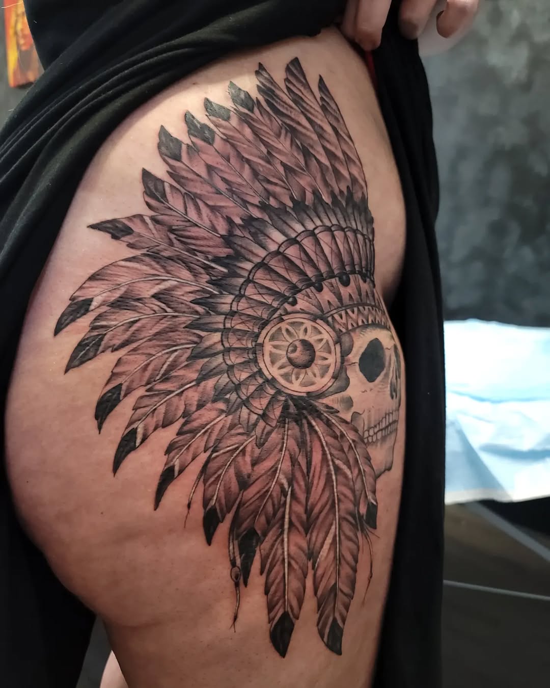 Tattoo by @jongriffintat2 — black_and_grey, realism