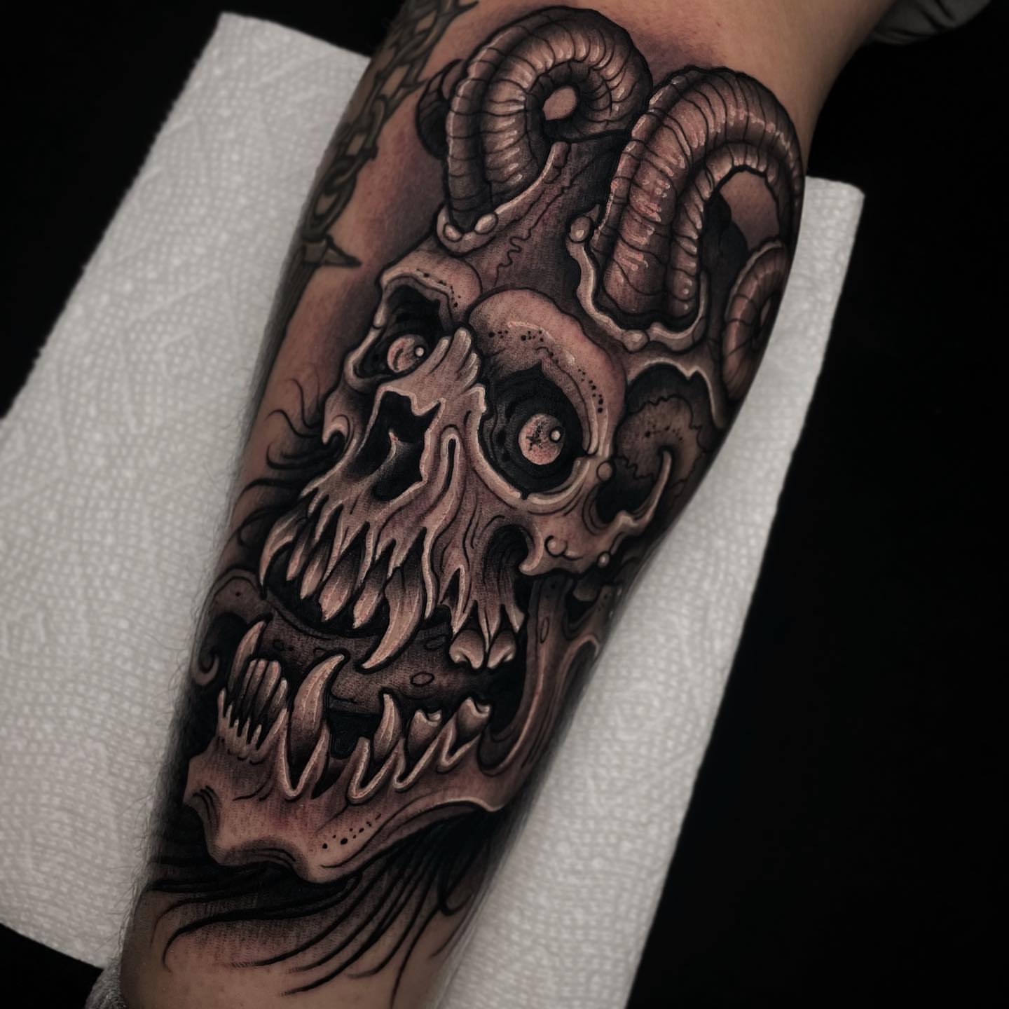 Tattoo by @ickabrams — dark_realism