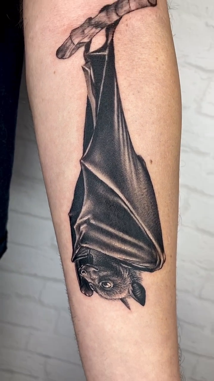Tattoo by @laneybtattoos — realism, black_and_grey