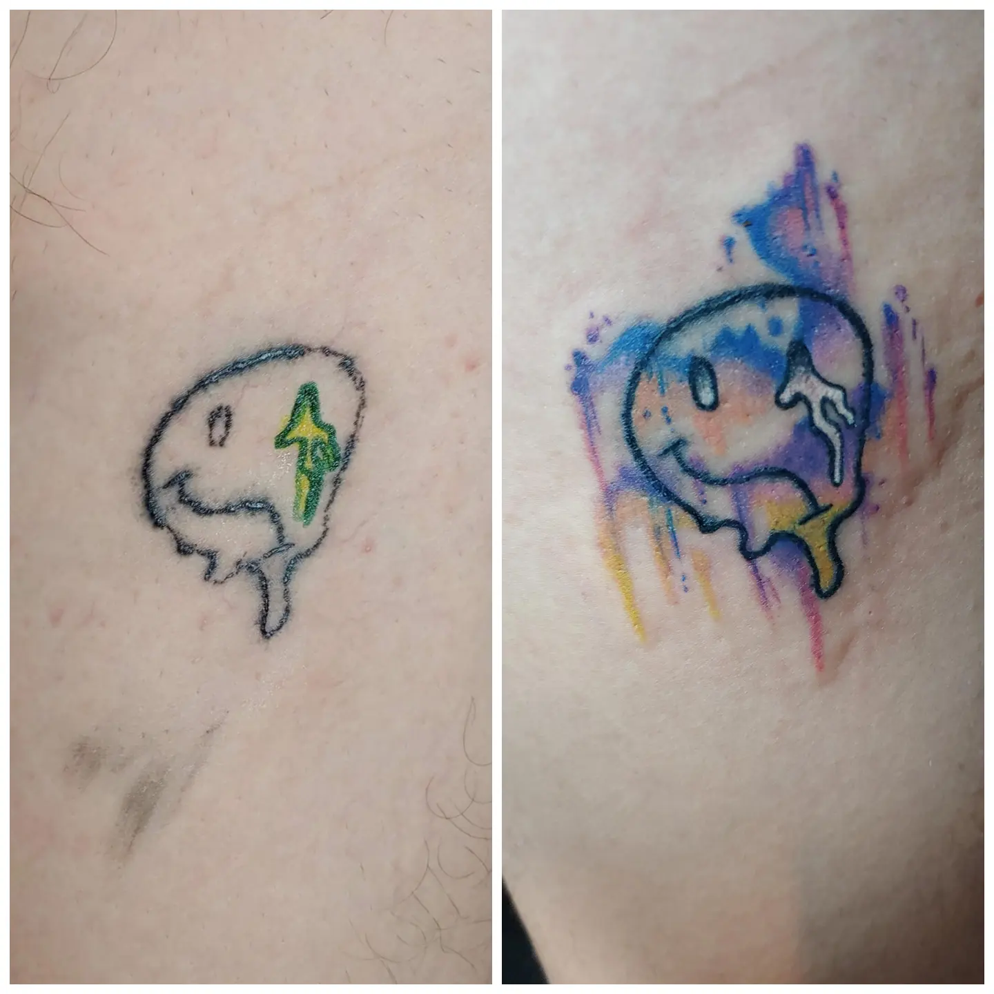Tattoo by @viiduquette — watercolor