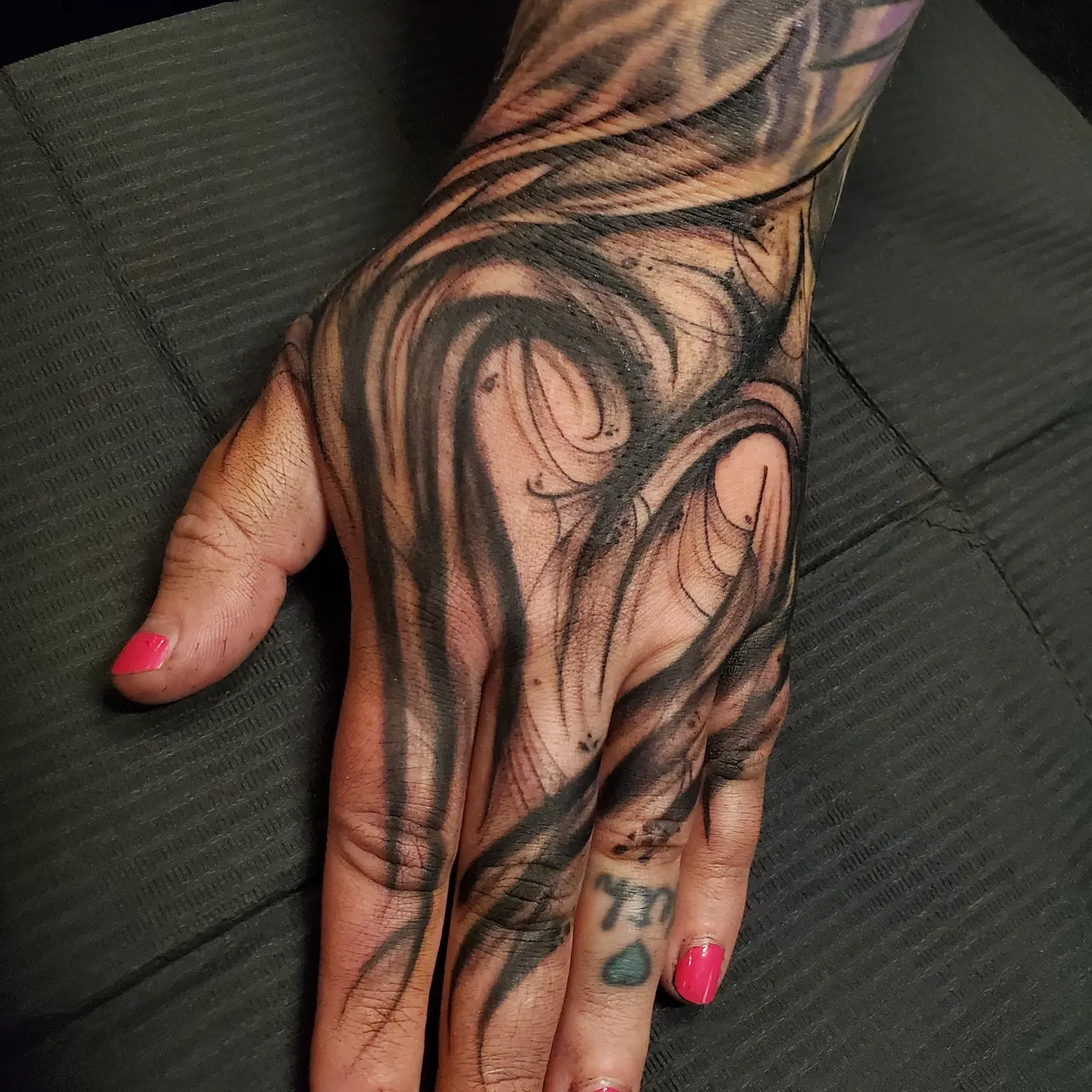 Tattoo by @wilfred_arts — black_and_grey, realism