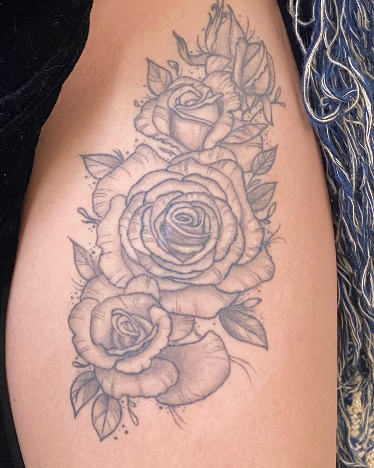 Tattoo by @tattyblasting — black_and_grey