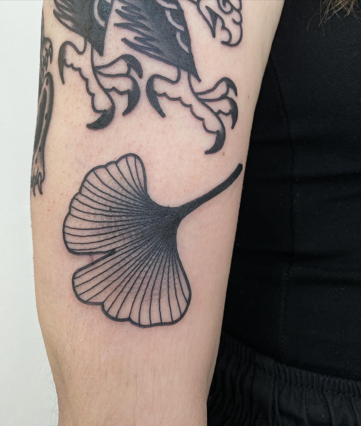 Tattoo by @staygoodtom — black_and_grey