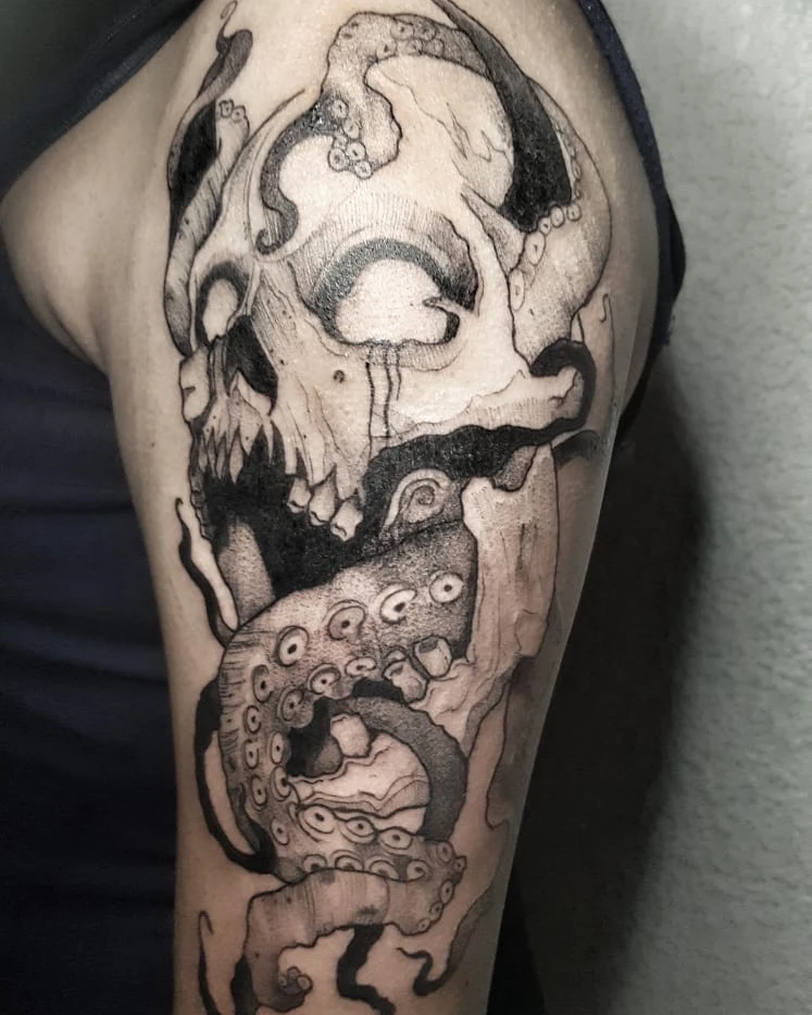 Tattoo by @242_ink — black_and_grey, realism