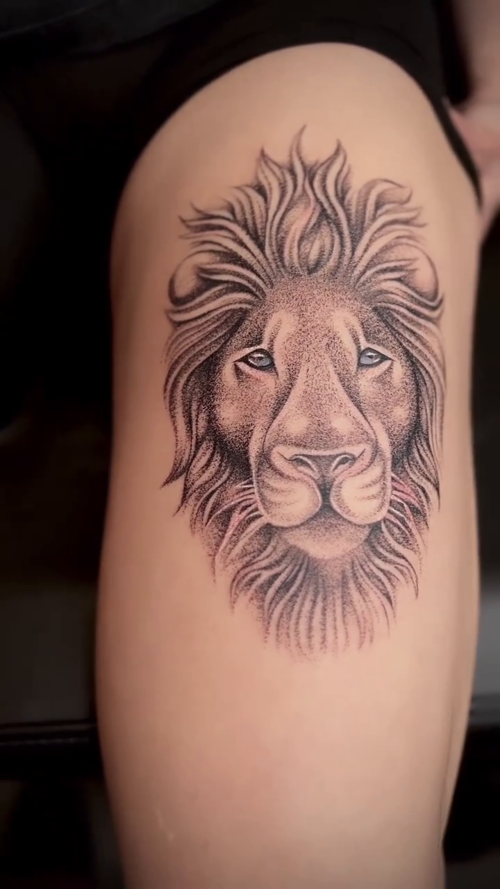 Tattoo by @owens_tattoos — realism, black_and_grey
