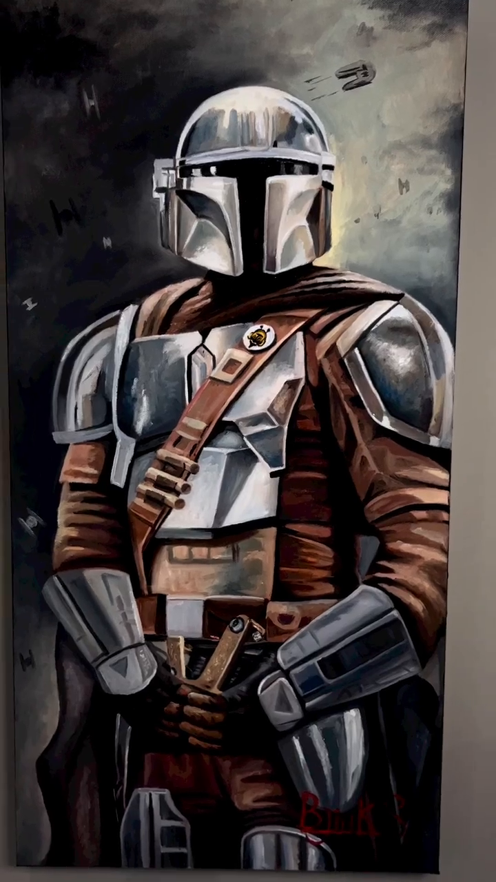 The Mandalorian realism tattoo by BJ