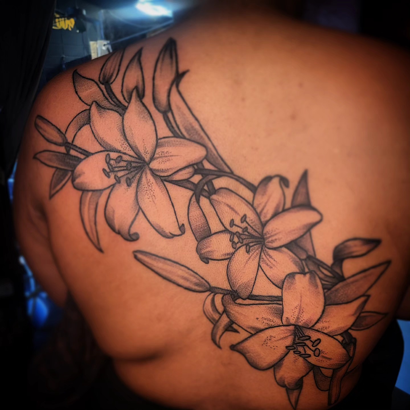 Tattoo by @phatboi915 โ black_and_grey