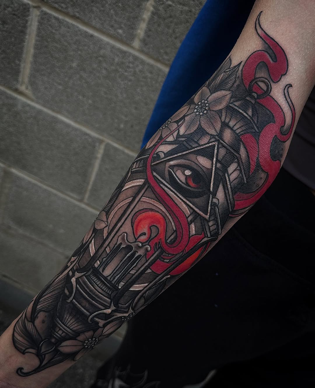 Tattoo by @javierrivera_tattoos — black_and_grey, realism