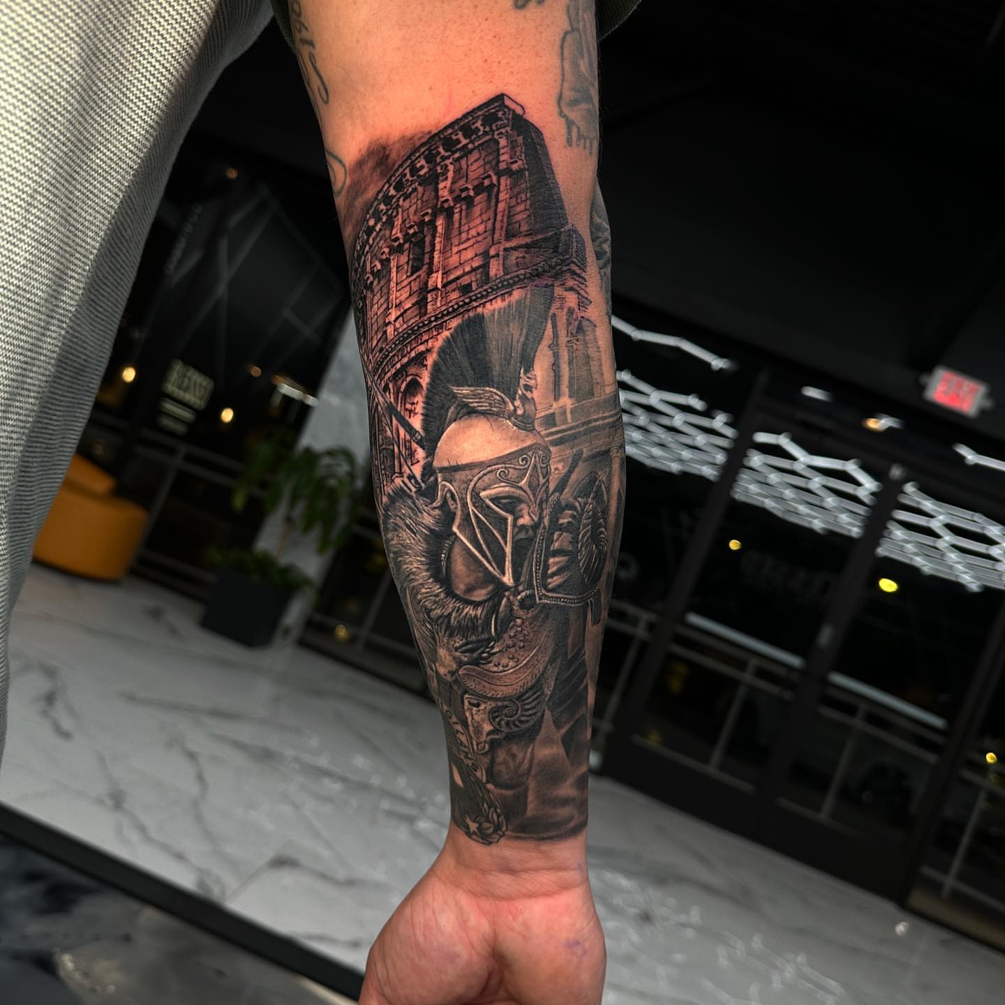 Tattoo by @mannytattooartist โ black_and_grey, realism