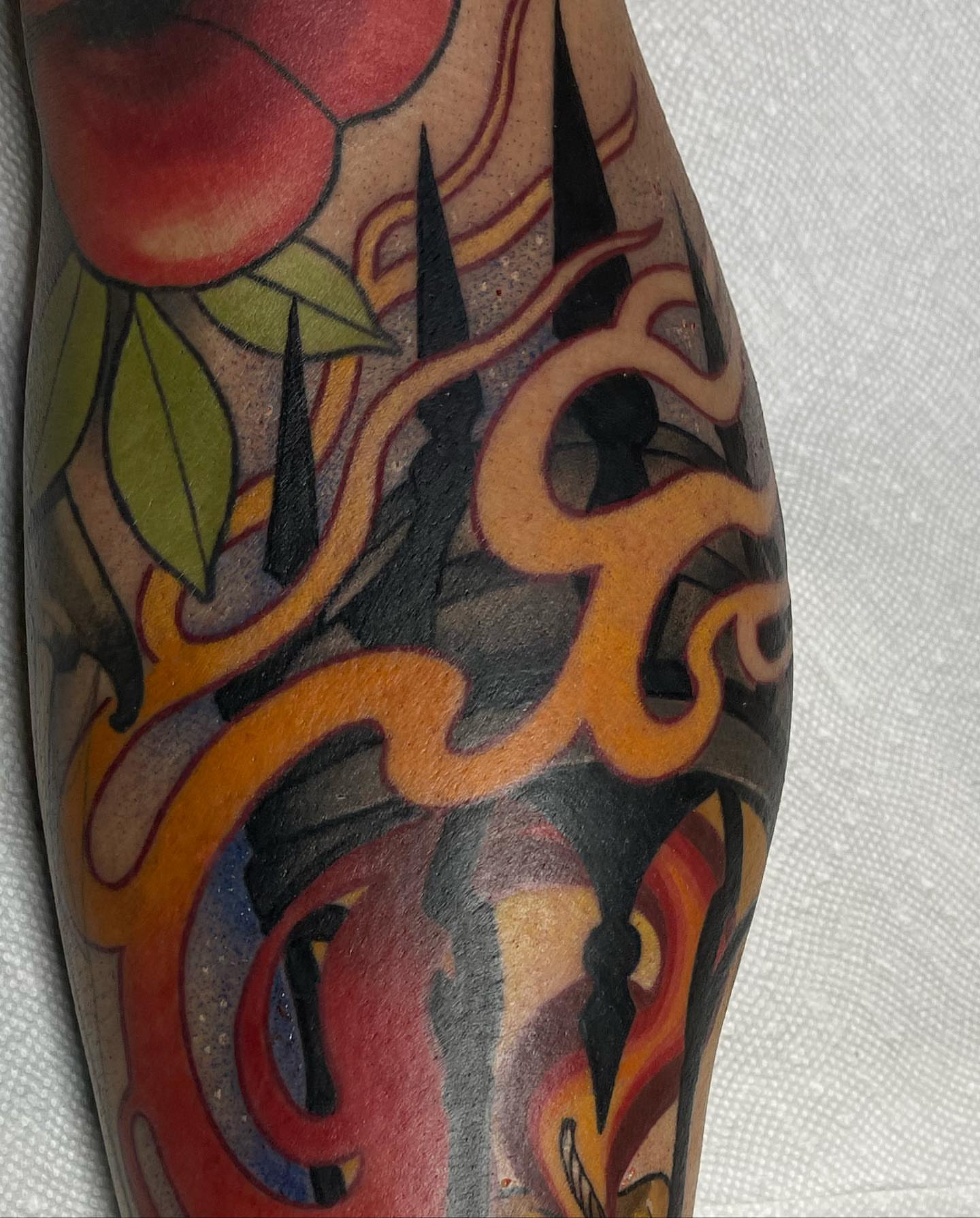 Tattoo by @judes_draws — american_traditional, new_school
