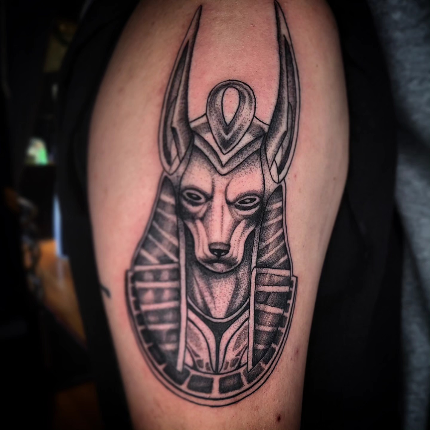 Tattoo by @phatboi915 โ dotwork, black_and_grey