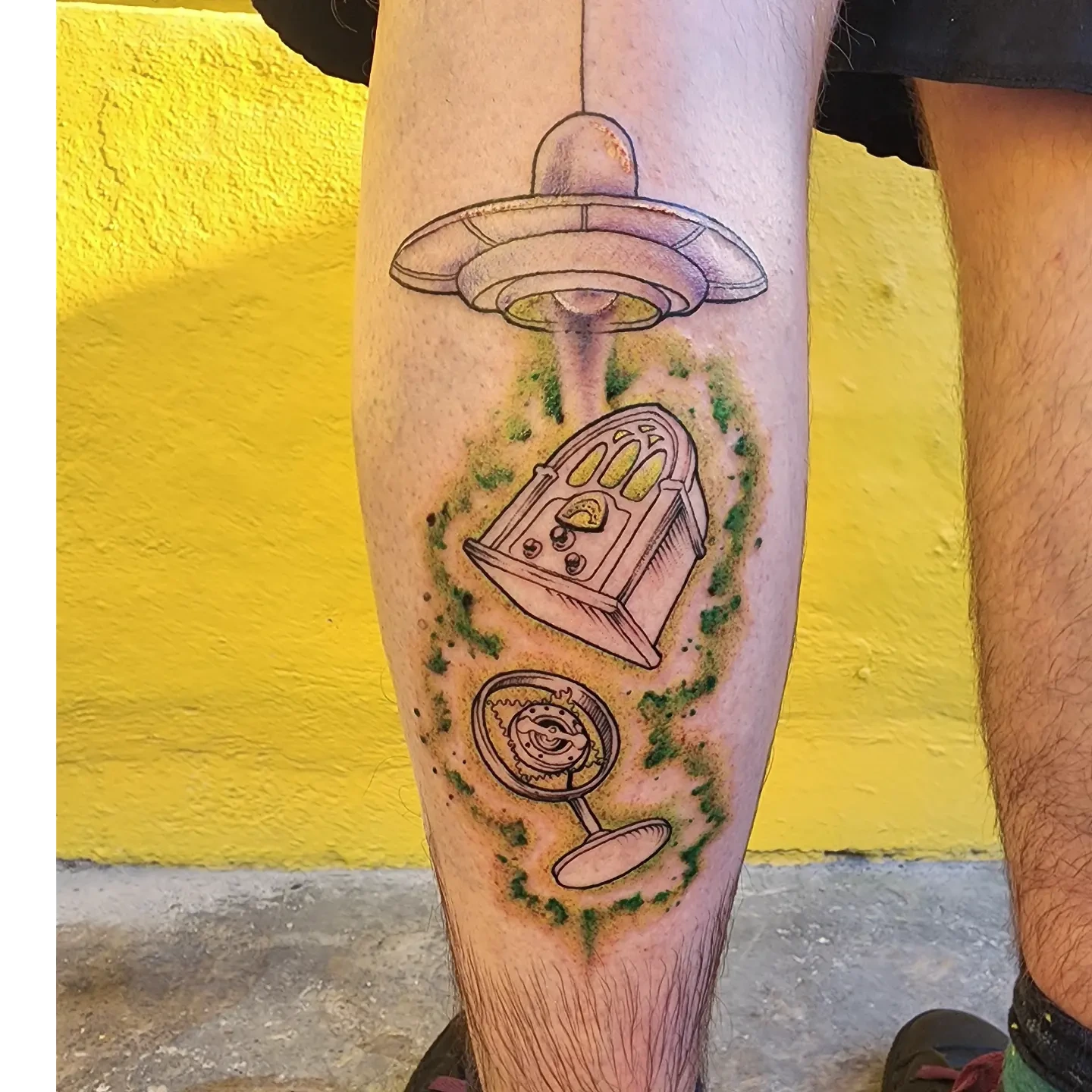 Tattoo by @viiduquette — dotwork, realism