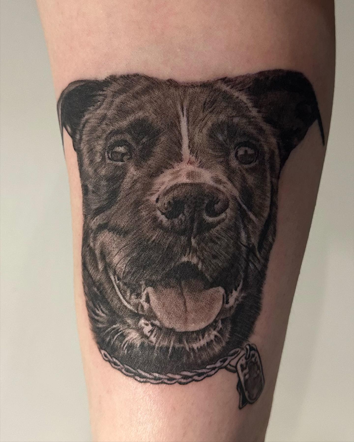 Tattoo by @mikechristieink — realism, black_and_grey