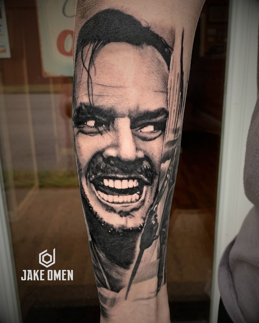 Tattoo by @jakeomen — realism, black_and_grey