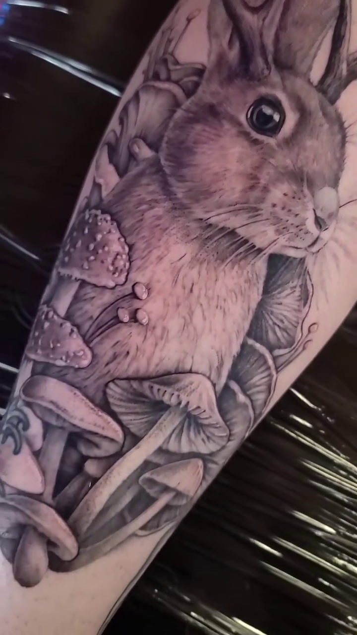 Tattoo by @jordanallredart — realism, black_and_grey