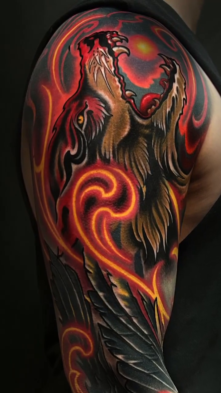 Tattoo by @sierracolt — japanese_irezumi, neo_traditional