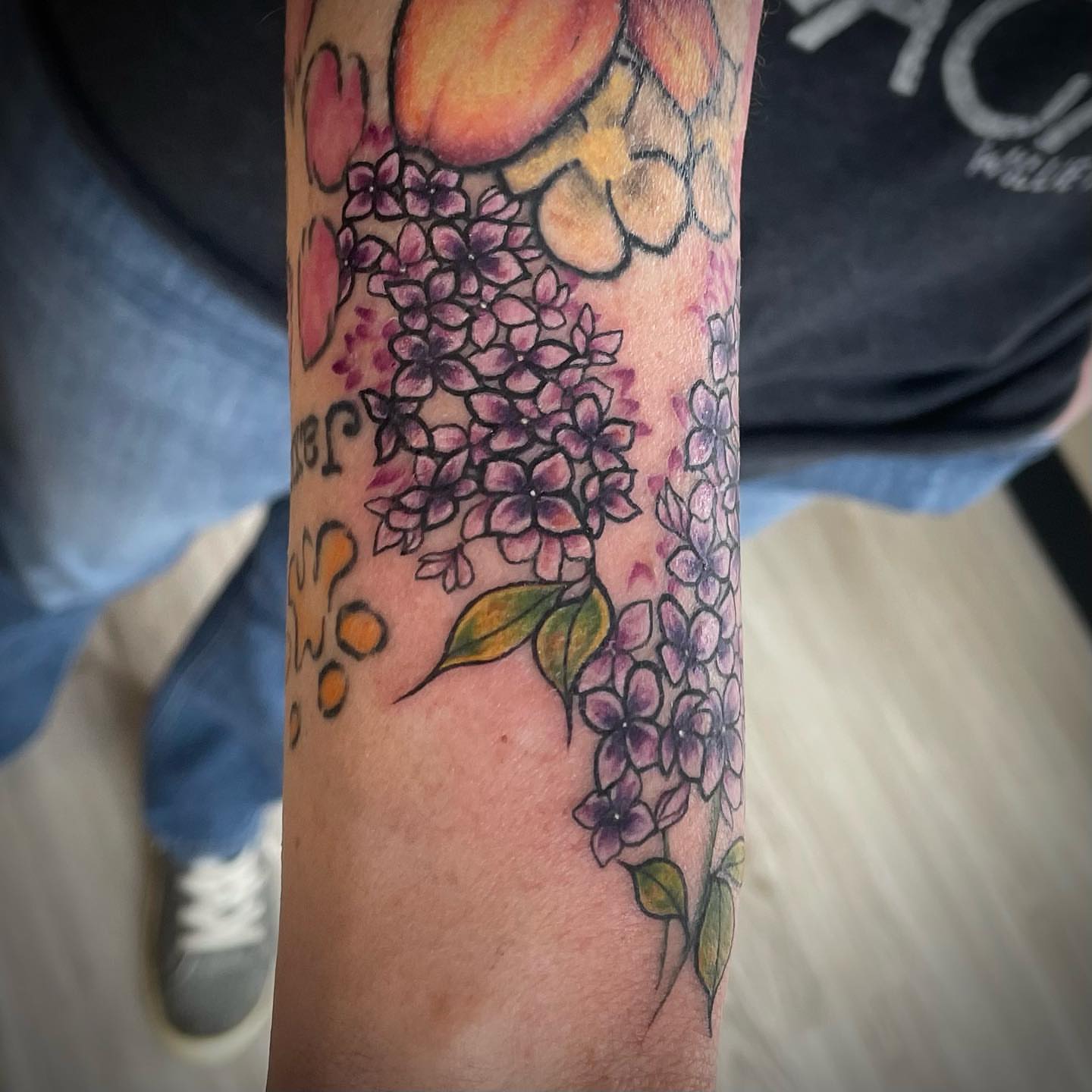 Tattoo by @darkwood.tattoos — watercolor