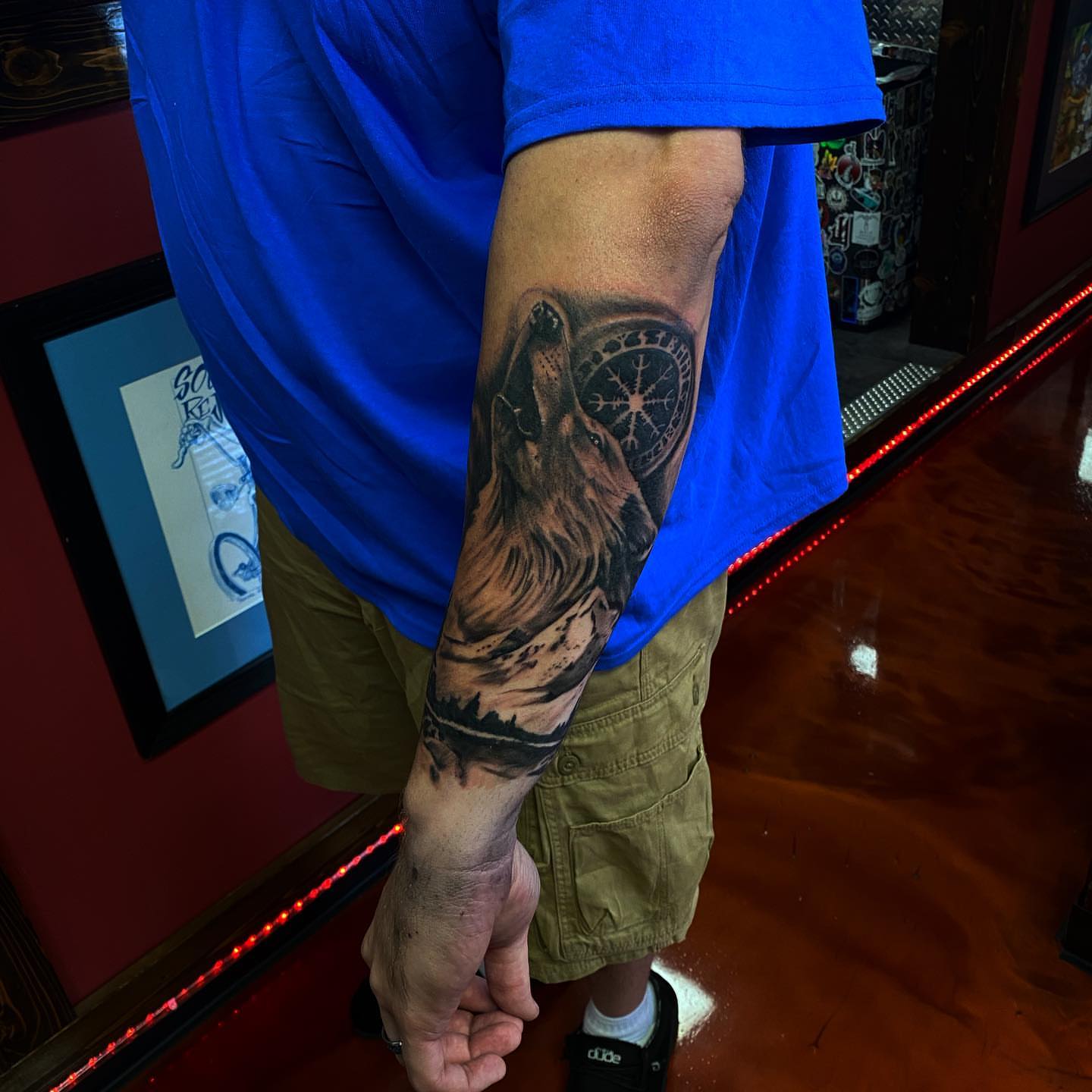 Tattoo by @kontakt90 — realism, black_and_grey