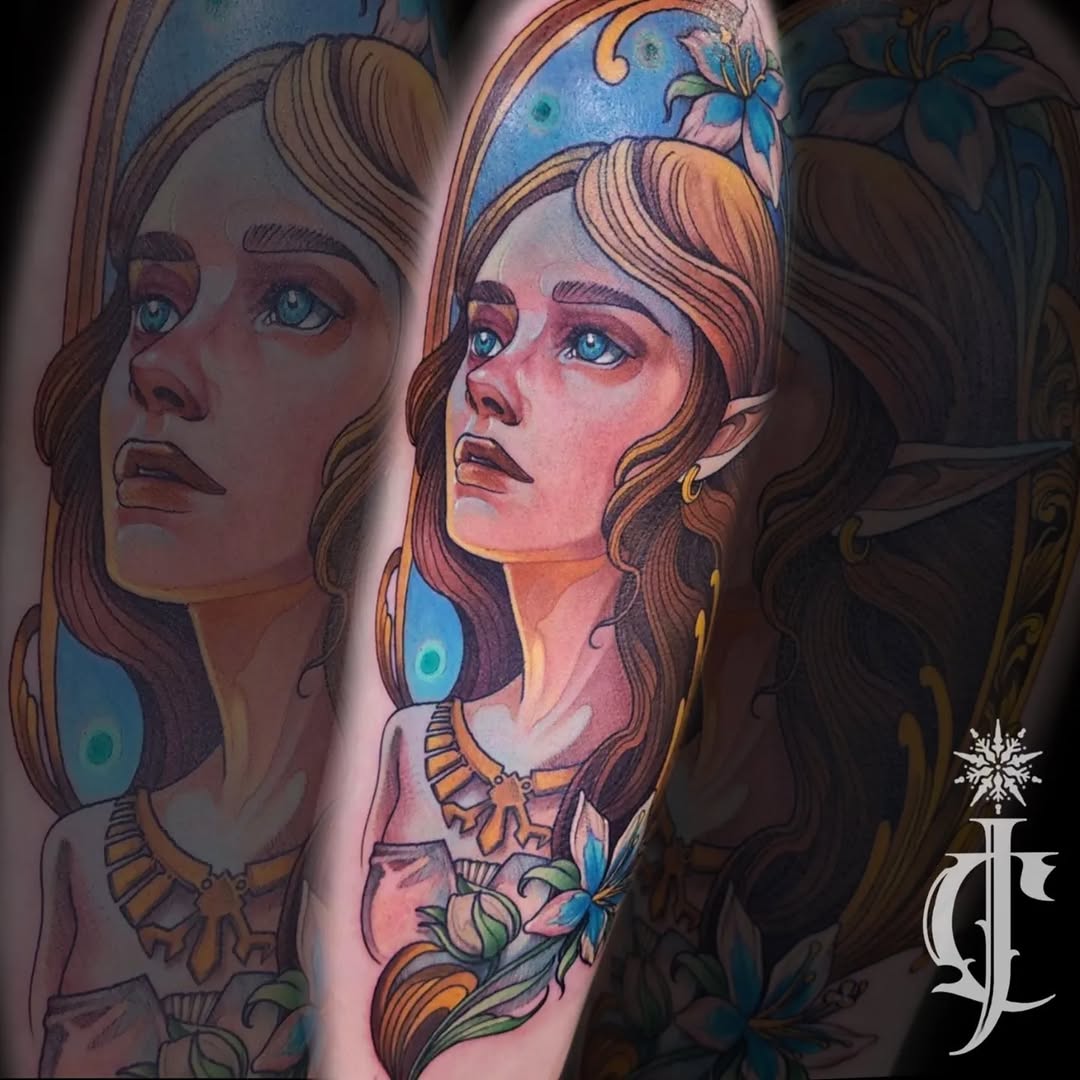 Tattoo by @jessicacanvas_tattoo — neo_traditional, realism