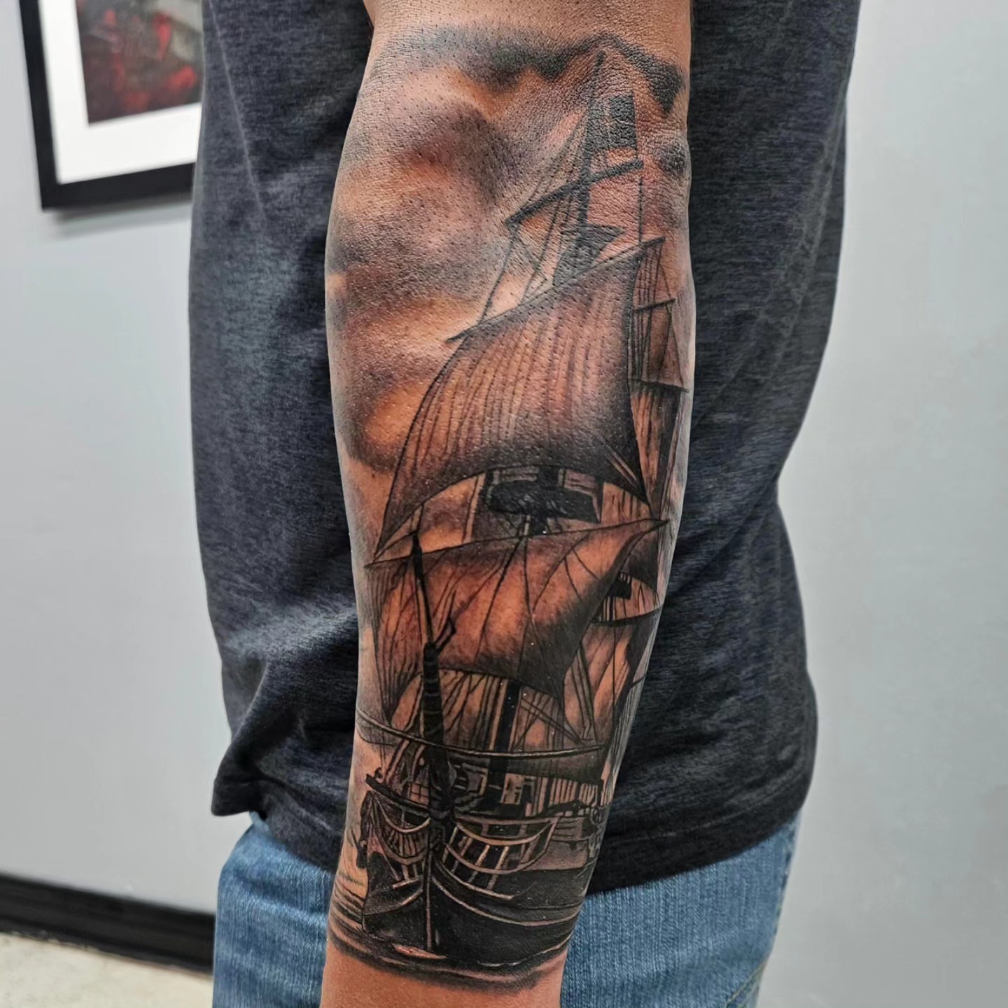 Tattoo by @alfredo_diazflores — black_and_grey, realism