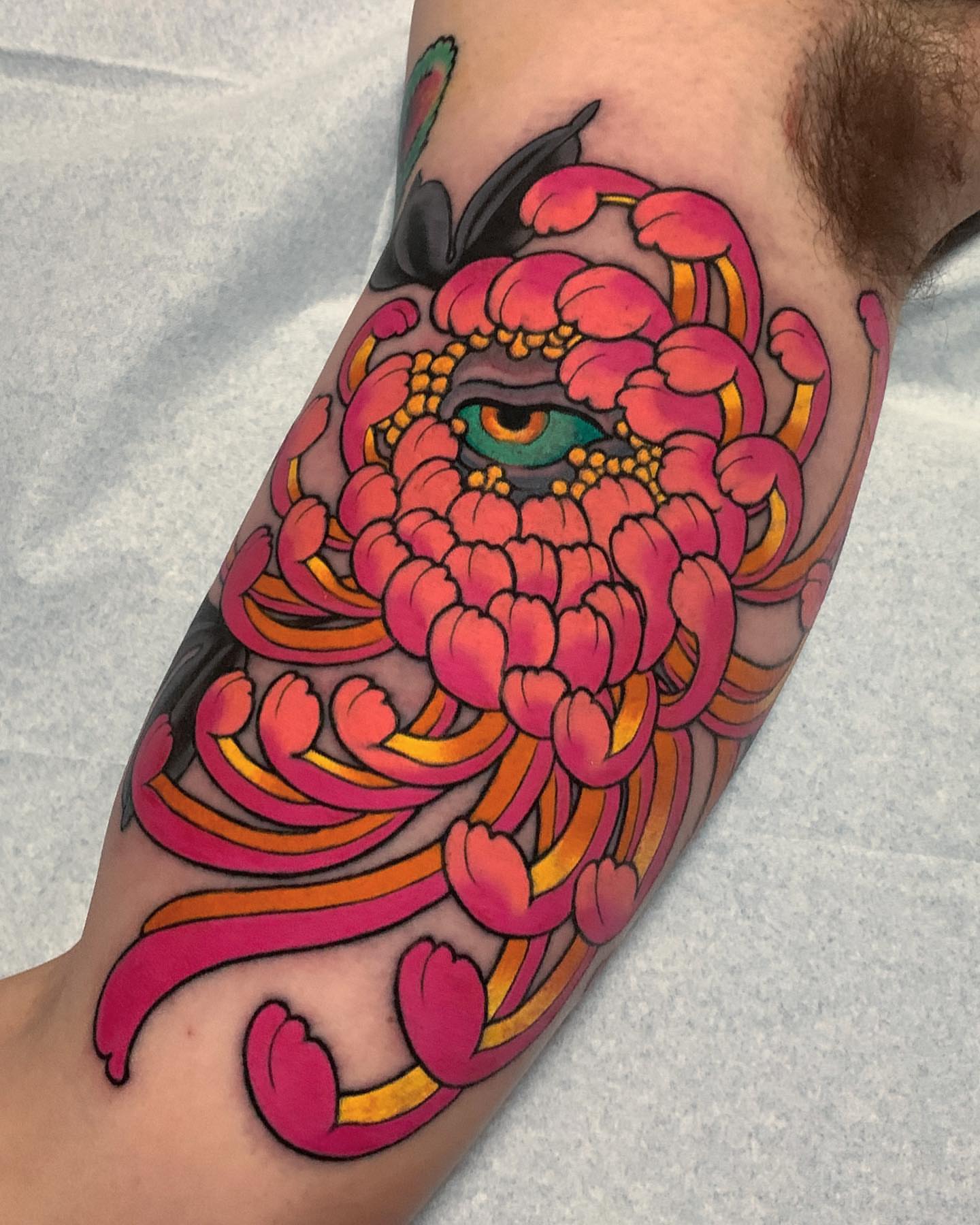 Tattoo by @adammirart — new_school, ornamental