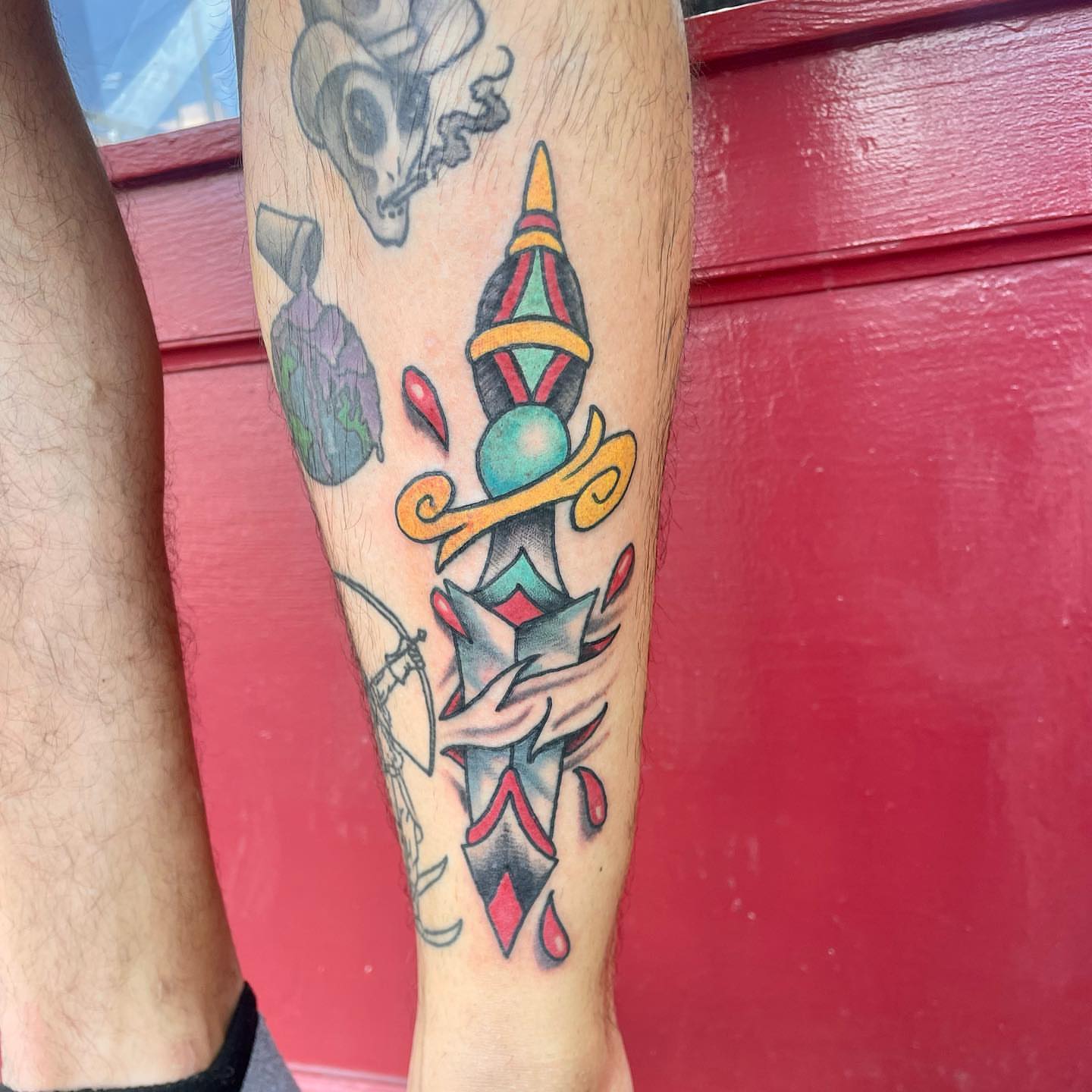 Tattoo by @duggernautt — american_traditional