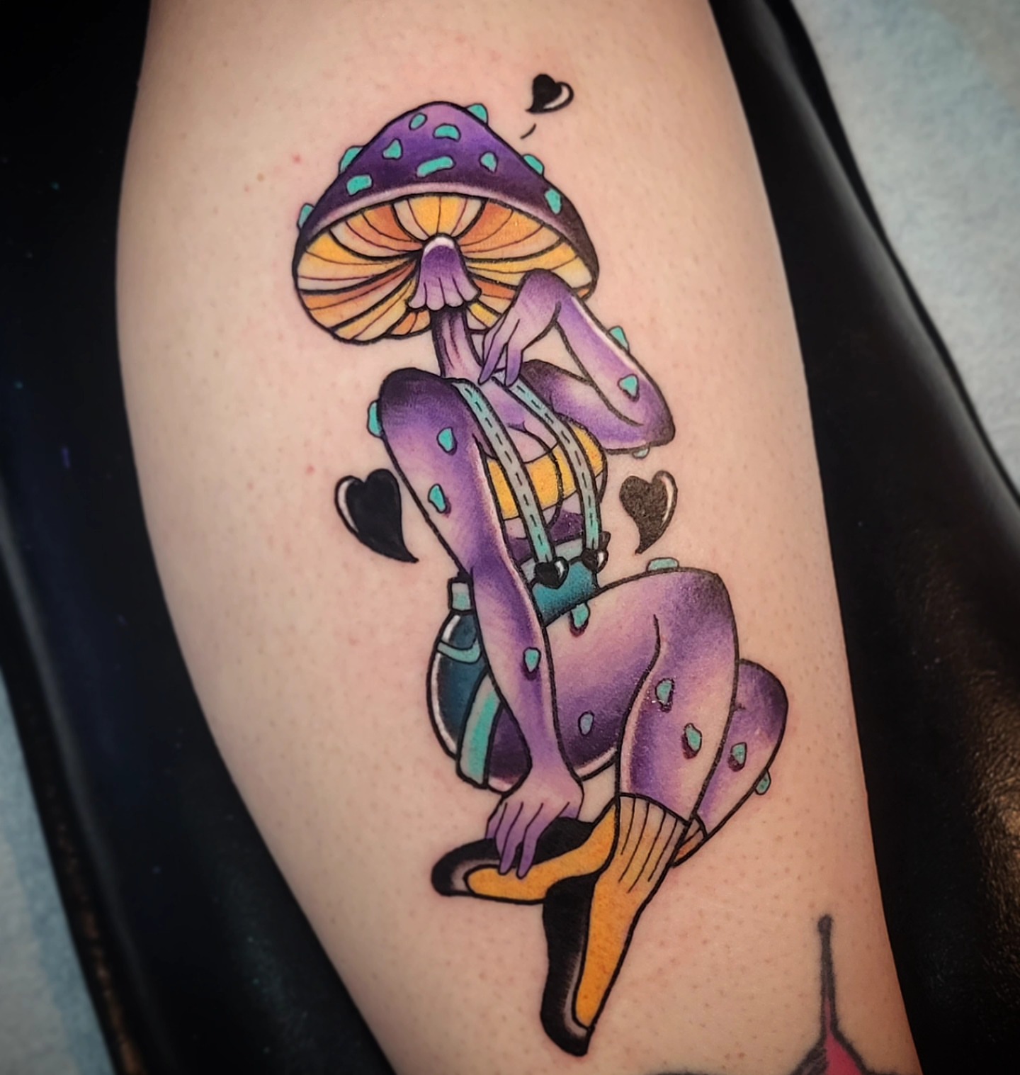Tattoo by @lovelornpotato — new_school, illustrative