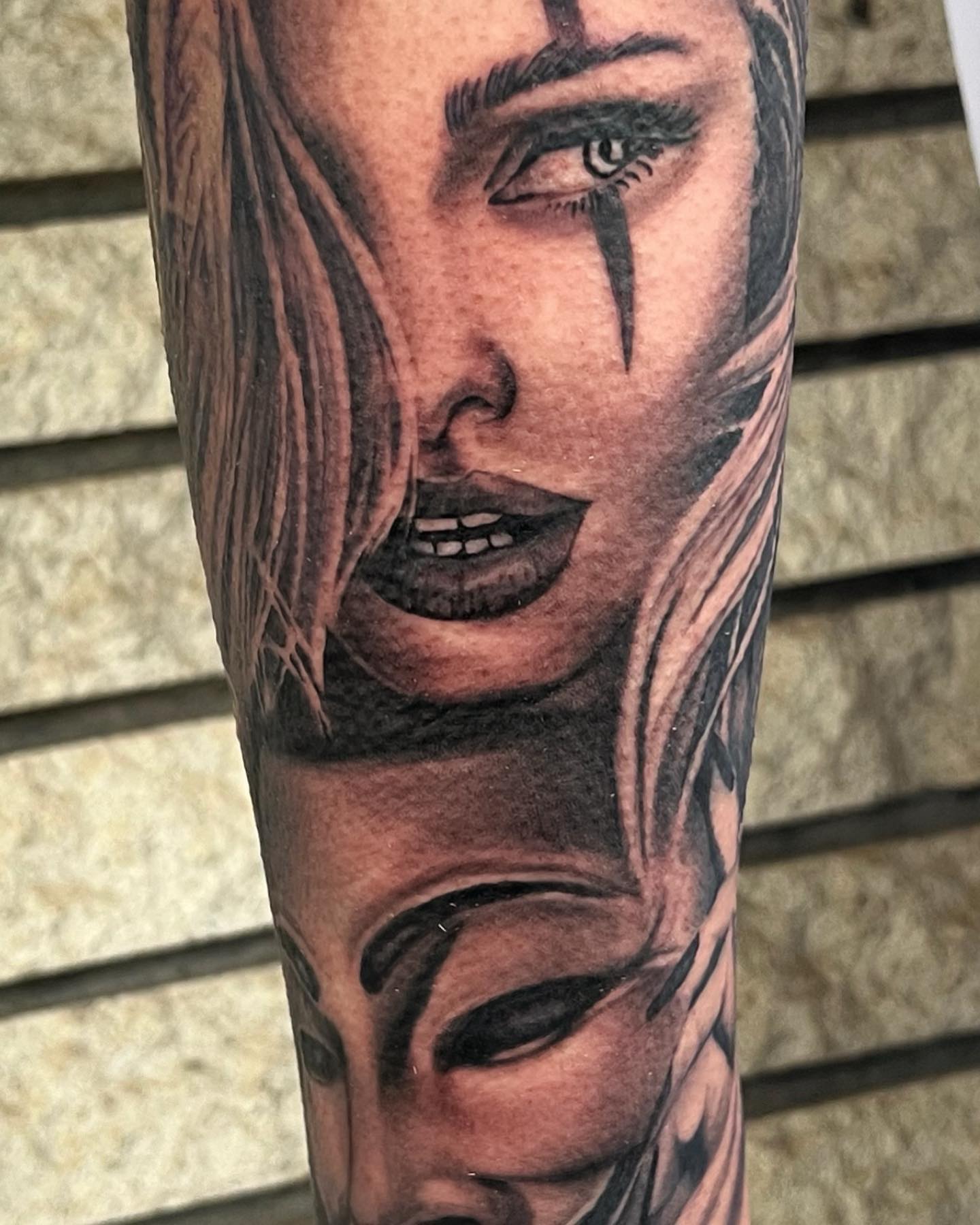 Tattoo by @chriscooperink — realism, dark_realism