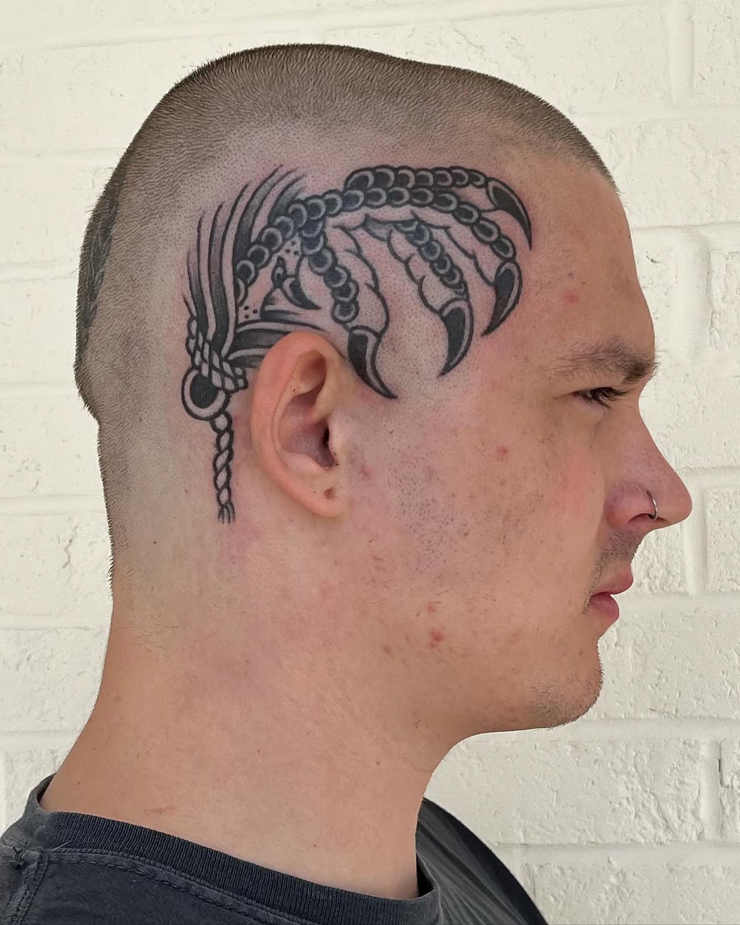 Tattoo by @james_sparkman_tattoos — blackwork, black_and_grey